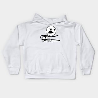 Cereal Guy Meme Kids Hoodie